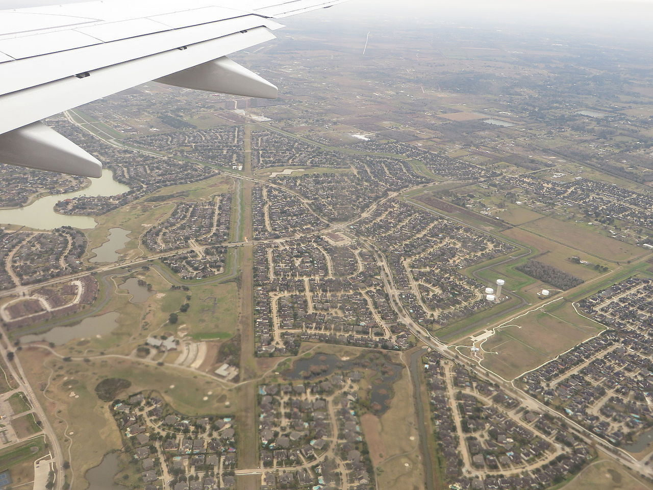 Residential development in Pearland, Texas
