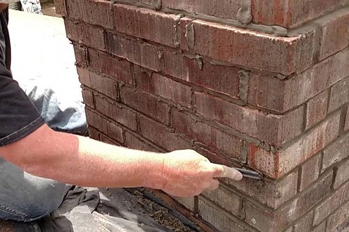 chimney bricks repair