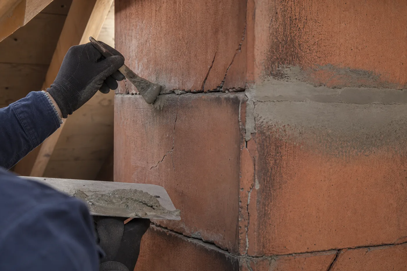 Chimney flue repair in Dallas–Fort Worth, TX by the Lowes Chimney Sweep crew