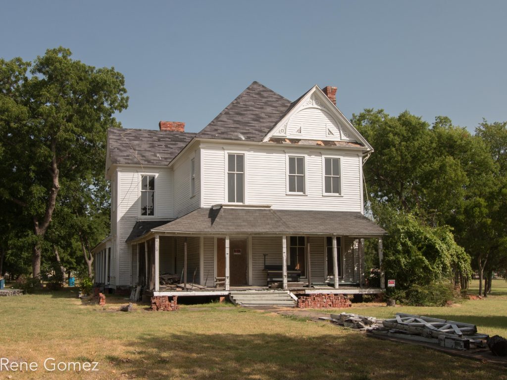 The historic McKeller House in Forney, Texas