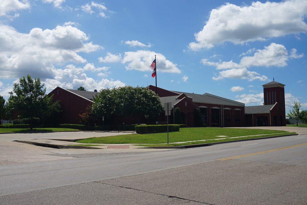 Historic Fire Station No. 1 in Mesquite, Texas